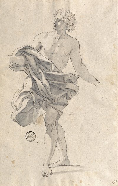 Study for a Young Man Dancing by Giovanni Battista Gaulli